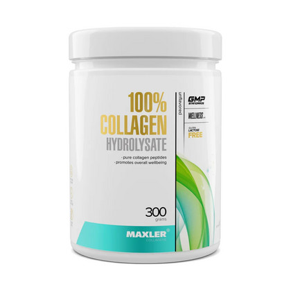Maxler 100% Collagen Hydrolysate  (банка) 300 г.